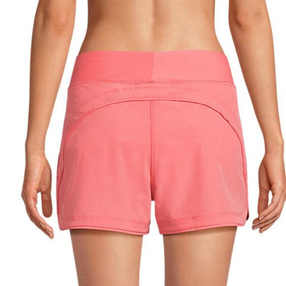 Lands' End Comfort Waist 3-inch Swim Shorts with Panty - Picture 3 of 5